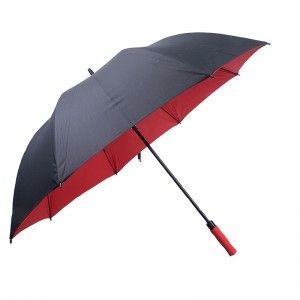 2019 large size windproof outdoor sports custom printing Fiberglass frame Golf  umbrella