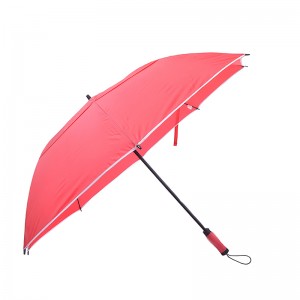 Wholesale 30inches silica Gel Handle automatic windproof outdoor sports Golf Umbrella
