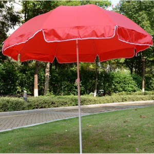 Polyester fabric lightweight stretch outdoor commercial activity beach umbrella