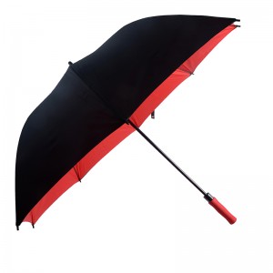 Auto Handle Double Layer Cheap Windproof Straight Golf Umbrella