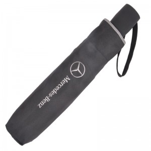 Fully automatic black business windproof car sunshade umbrella for Benz