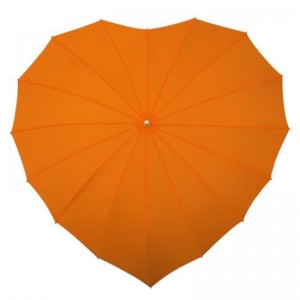 Love Hearted Shaped Promotional Valentine Umbrella