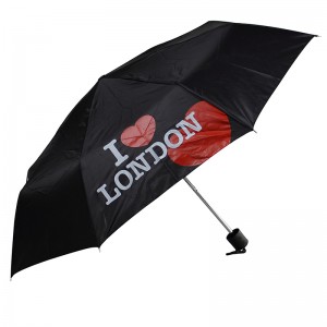 2019 Custom umbrella Kids black and white handcraft item colour 3 foldable umbrella
