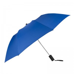 cheap auto open promotional 2 folding umbrella