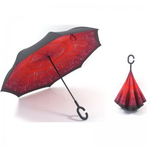 23inch Umbrella upside straight umbrella with Reverse close