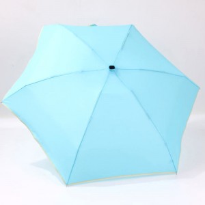 blue mini umbrella for bag