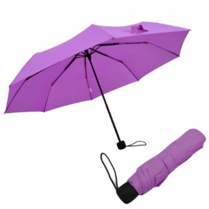 Cheap price company gifts item manual open 3 folding umbrella with design