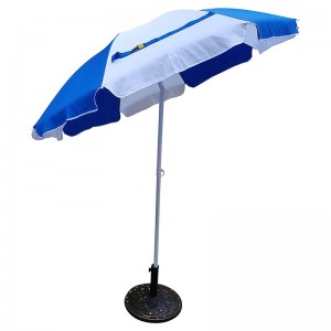 Tilting beach umbrella outdoor large sun umbrella