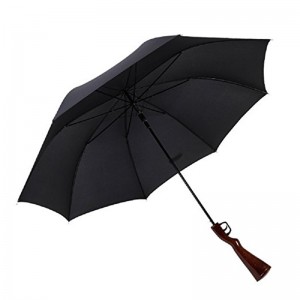 2019 new item Gun shape handle promotional straight umbrella