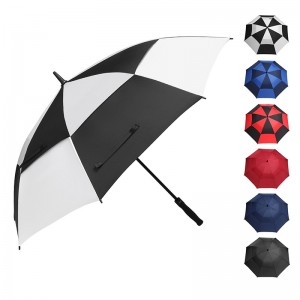 Waterproof huge size EVA handle automatic golf umbrella