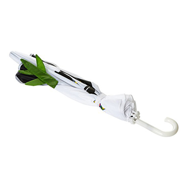17 inch safe pongee fabric auto open small kids favorable panda gift umbrella easy to carry